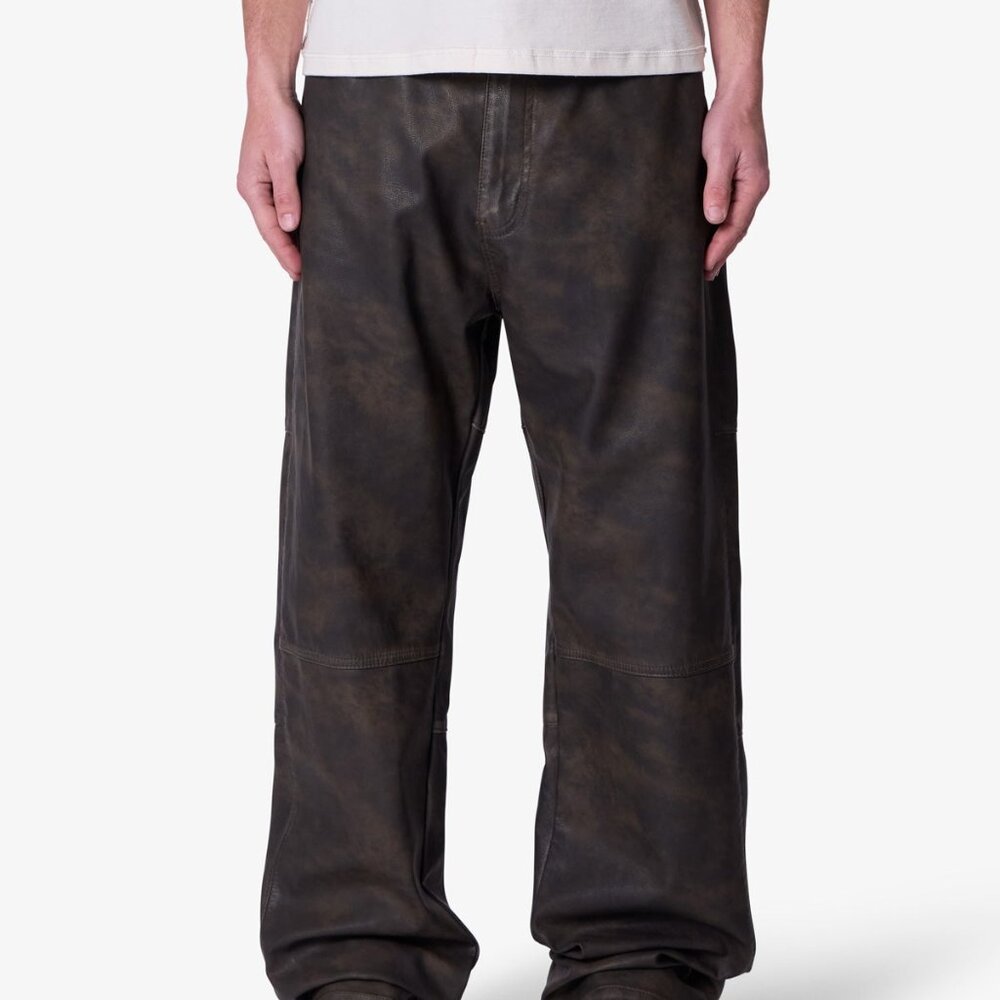 mnml Ultra Baggy Arcane Pants - Black/Brown Size 36Black/Brown / 36
